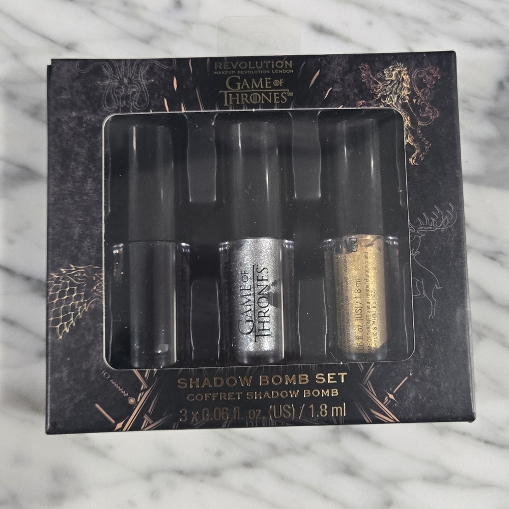Revolution Game of Thrones Shadow Bomb Set - Silver and Gold